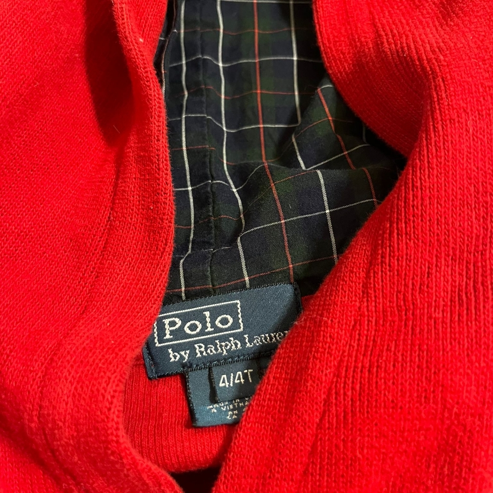 Polo Ralph Lauren Red Hoodie
